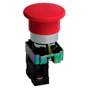 Кнопка  XB2-BS542 d22 мм 1НЗ Грибок с фиксацией красная Энергия - Электрика, НВА - Устройства управления и сигнализации - Кнопки управления - Магазин электрооборудования для дома ТурбоВольт